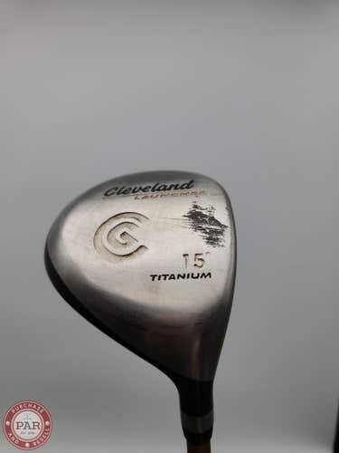 2006 CLEVELAND LAUNCHER COMP 3 WOOD 15* REG STOCK GRAPHITE 55G GOOD