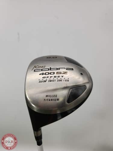 LEFTY COBRA SZ 400 OFFSET DRIVER 9* REG MITSU RAYON SL-60G GOOD