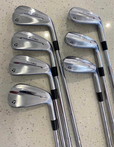TaylorMade P-790 Right Handed Iron Set Stiff Flex