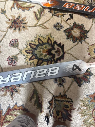 Intermediate Bauer Supreme Mach Regular Goalie Stick (Used)