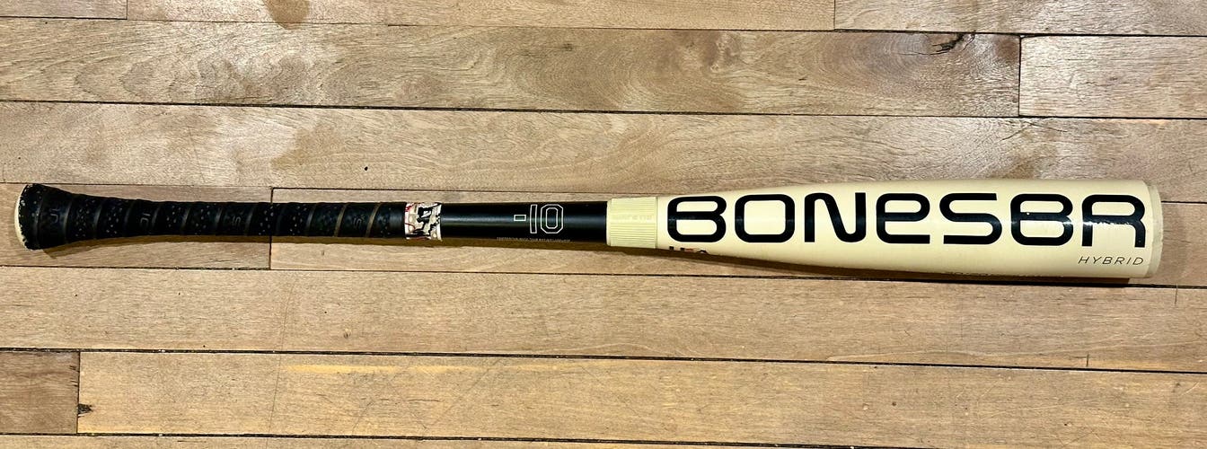 2025 Warstic Bonesaber Hybrid USABat Certified Bat (-10) 20 oz 30" (Used)