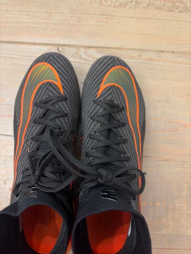 Black Men's Size M 8.0 (W 9.0) Nike Mercurial Superfly 10 Elite FG Molded Cleats Cleats (Used)