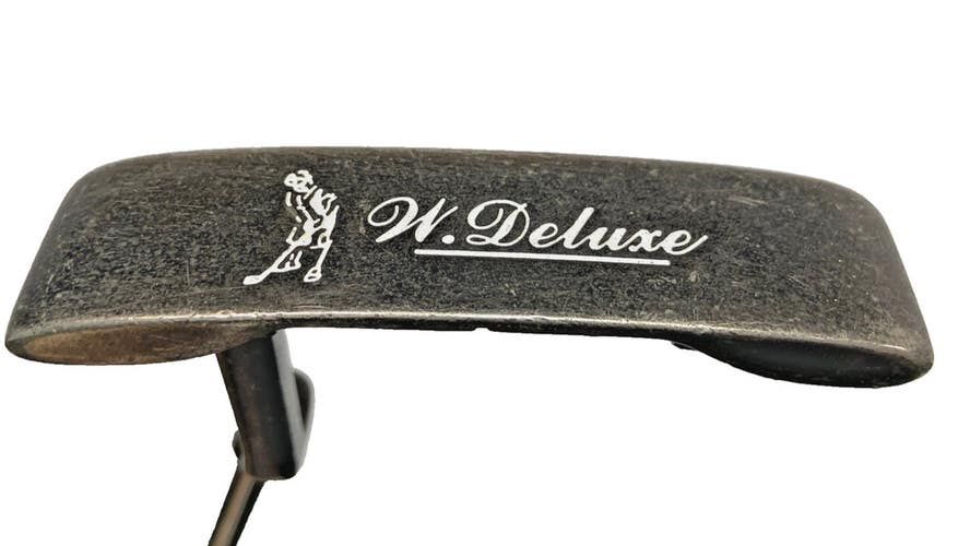 Buick W Deluxe Milled Blade Putter Men's Left-Handed Steel Shaft 35" Buick Grip
