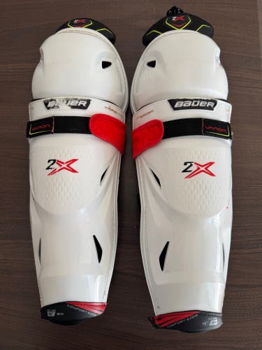 Senior Bauer Vapor 2X 15" Shin Pads (Used)