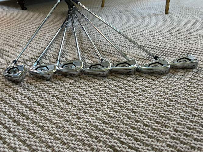 Men's Used Titleist Right Handed 718 AP3 Iron Set Regular Flex 8 Pieces Steel Shaft