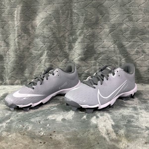 Gray Kid's 6Y (Big Kids / Youth) Youth Nike Air Zoom Diamond Elite Low Top Footwear Molded Cleats (U