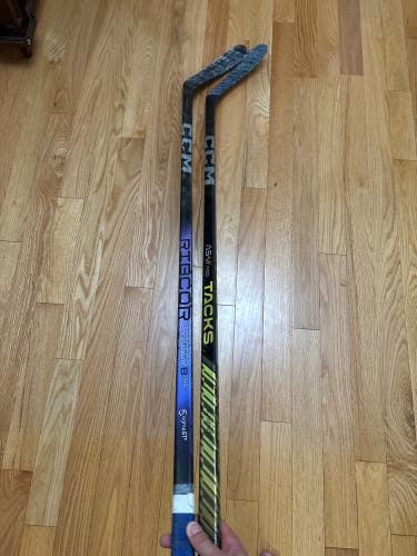 Intermediate CCM Tacks AS-VI Pro Right Handed Hockey Stick P29 (Used) + Used CCM Trigger 8 Pro p90tm