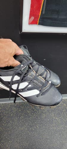 Used Adidas 6 BB/SB Cleats Black Senior 6 11497-S000161056