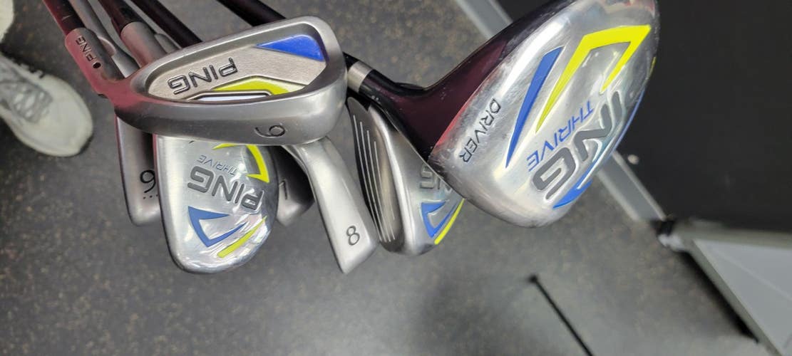 Used Ping THRIVE DR 3W 5H 6789 Teen Package Set RH None 7 Piece 11497-C000161059