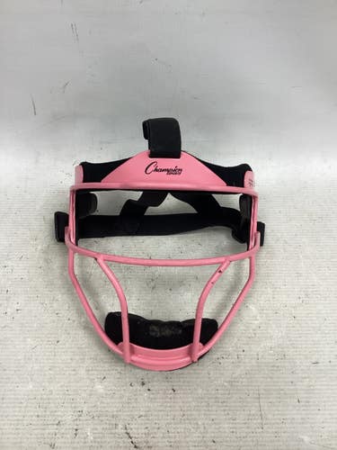 Used Champion Sports FIELDERS MASK BB/SB Fielders Mask Pink One Size 11851-S000051443