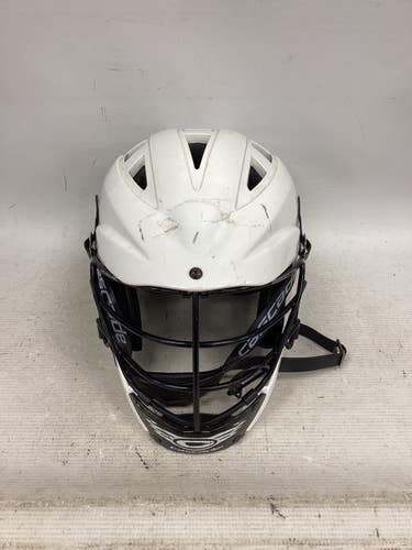 Used Cascade CS HELMET Lacrosse Helmet White One Size 11851-S000051440