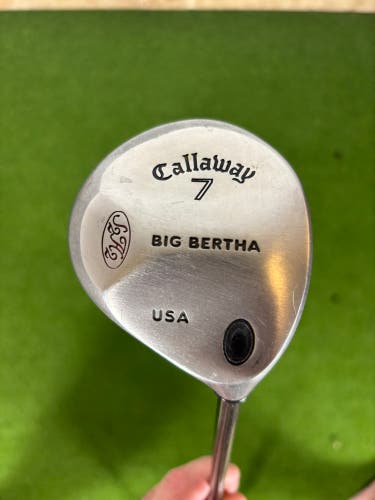 Men's Callaway Big Bertha Right Handed Fairway Wood Stiff Flex 7 Wood (Used)