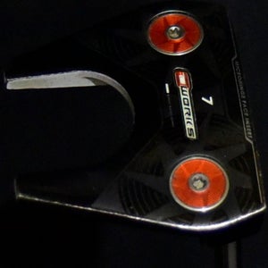 ODYSSEY O-WORKS 7 PUTTER LENGTH: 32.5 IN RIGHT HANDED NEW GRIP