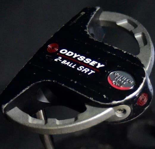 ODYSSEY 2 BALL SRT PUTTER LENGTH: 35 IN LEFT HANDED NEW GRIP