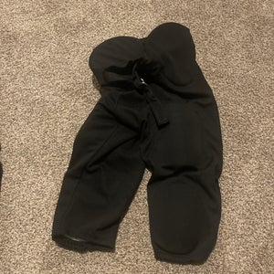 Black Unisex Small Youth Game Pants (Used)