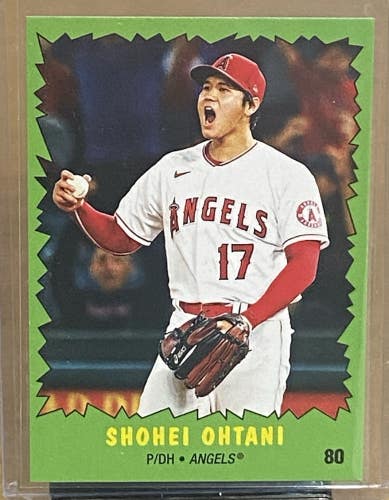 Shohei Ohtani Angels 2023 Topps TBT Incredible Hulk #80 Sweet Card