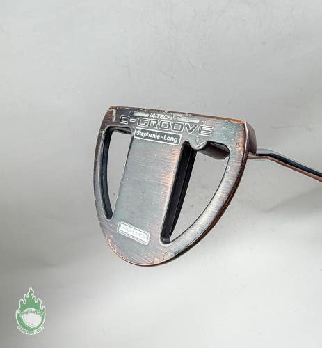 Used Right Handed Yes C-Groove Stephanie-Long 37.5" Putter Steel Golf Club
