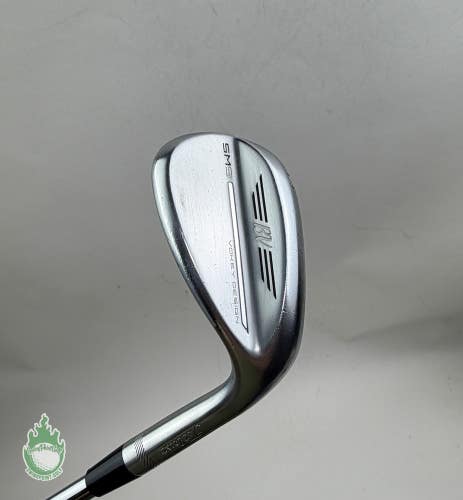 Used Titleist Vokey SM9 S Grind Chrome Wedge 60*-10 Wedge Flex Steel Golf Club