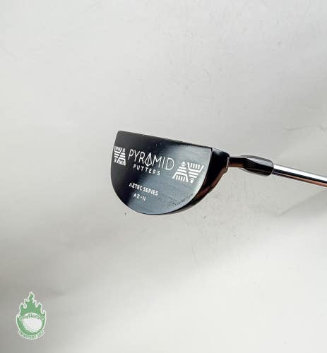 Right Handed Pyramid Putters Aztec Series AZ-II 34" Putter Steel Golf Club
