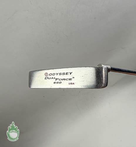 Used Right Handed Odyssey Dual Force 660 35.25" Putter Steel Golf Club