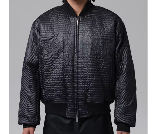Jordan Flight Nylon Varsity Bomber Jacket Men's Size Large II5314-010 NWT