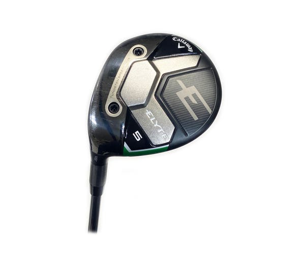 LH Callaway Elyte 18* 5 Fairway Wood Graphite Denali Blue 60g Regular Flex