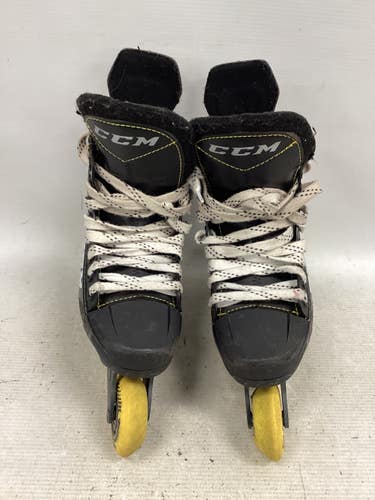 Used CCM TACKS 9350R Roller Hockey Skates Black Youth 13.0 11851-S000051220