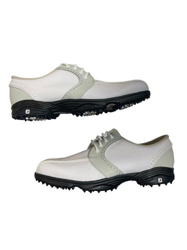 Used Foot Joy Womens Golf Shoes White Senior 7.5 11873-C000246873