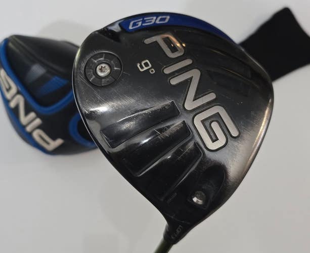 Ping G30 9.0 Driver / Aldila NV 65 Stiff Flex Shaft / With Headcover