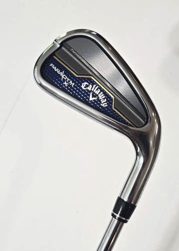 MINT! 2023 Callaway Paradym X 6 Iron / Elevat MPH Steel Regular Flex Shaft
