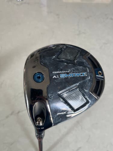 Callaway Paradym Ai Smoke MAX 10.5 Deg LH Driver w/ Alta CB Stiff Flex 55g Shaft Jumbomax Grip