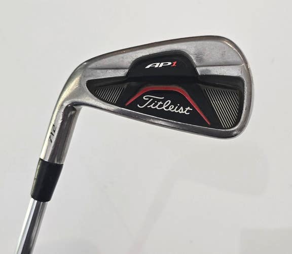 Left Hand / Titleist 712 AP1 4 Iron / S300 Stiff Steel Shaft / Oversize Grip