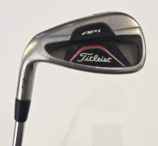 LEFT HAND Titleist 712 AP1 Pitching Wedge PW / S300 Stiff Steel Shaft / Oversize