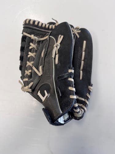 Used Louisville Slugger DYNASTY BB/SB Glove RH Throw Black 13" 11860-S000314968