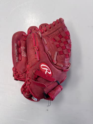 Used Rawlings HIGHLIGHT BB/SB Glove LH Throw Red 10 1/2" 11860-S000314947