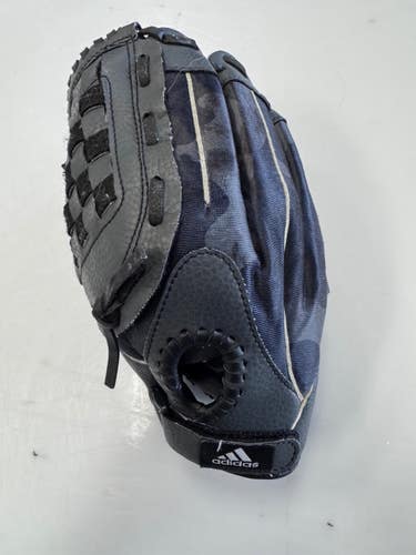 Used Adidas EAZY CLOSE BB/SB Glove LH Throw Black 11 1/2" 11860-S000314948