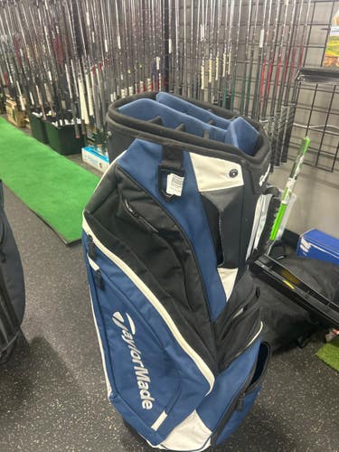 Used Taylormade CART BAG Mens Cart Bag Navy Blue 11337-S000496018
