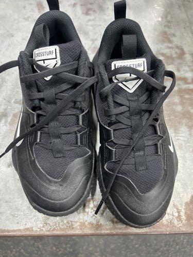 Used Nike CROSS TURF BB/SB Cleats Black Junior 03 11337-S000495935