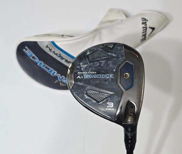 Callaway Paradym Ai Smoke 3 Max Fairway Wood / Kai'li 80x Extra Stiff Flex Graph