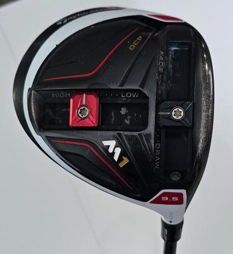 GREAT CONDITION!!! Taylormade M1 430 9.5 Degree Driver / Speedster 757 Stiff Fle
