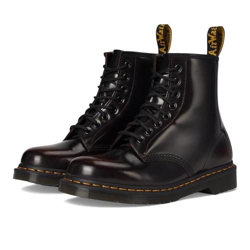 Dr. Martens 1460 Unisex US M11/W12 M Cherry Red Leather Combat Boots ZOGG3599