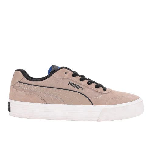Puma Court Classic Vulc Sneakers Men's US 8.5 M Beige Lifestyle Shoes ZOGG3581