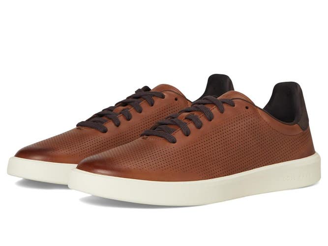 Cole Haan Grand Crosscourt Daily Laser Men's US 10 D Brown Casual Shoes ZOGG3622