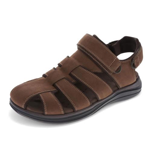 Dockers Byrd 90-22062 Sandals Men's US 12 W Brown Round Toe Fisherman ZOGG3588