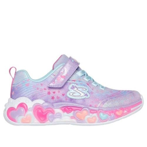 Skechers Eternal Heart Lights Sneakers Kids US 13 Multi Casual Shoes ZOGG3620