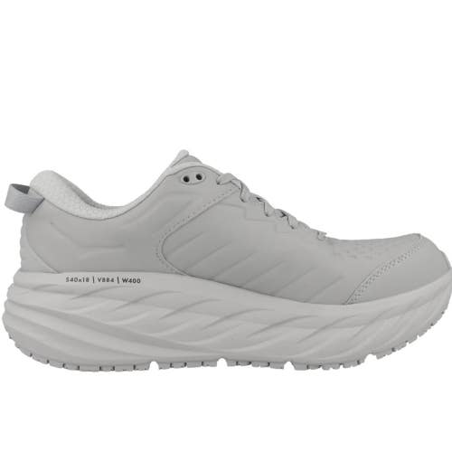 Hoka One One Bondi 1110520-HMLR Sneakers Men's 9.5 D Gray Running Shoes SHOP725