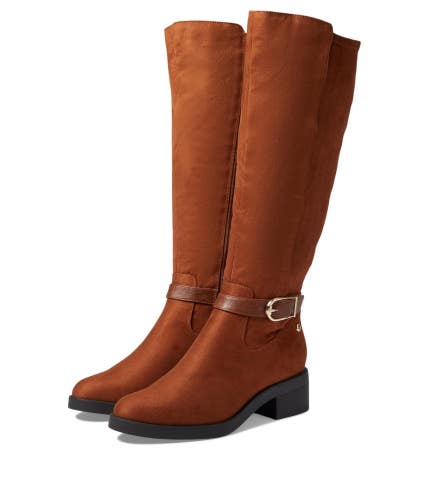 LifeStride Brooks I6535S2200 Women's 8.5 B Walnut Knee High Riding Boot HTAT1716
