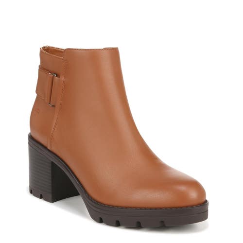 Naturalizer Veeda I8055L2200 Boots Women's US 11 B Cider Leather Bootie HTAT1696