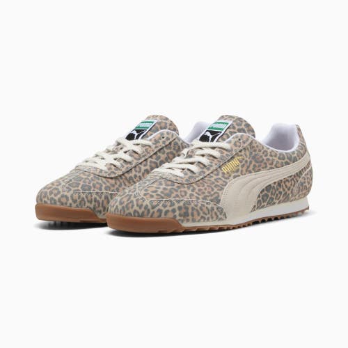 Puma Arizona Leo 408323-01 Women 9.5 Vapor Gray Leopard Lifestyle Shoes HTAT1684