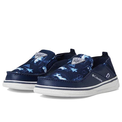 Columbia Bahama PFG 1826932-471 Kids US 11 Blue White Low Top Boat Shoe HTAT1646